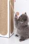Cat Scratching Board Corner Model Bead Detailed White Color - 5