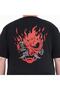 Cyberpunk 2077 4XL Large Size Black T-Shirt - 5