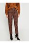 Jacquard Slim Fit Trousers - 4