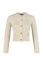 Stone Button-Detail Eyelet/Lace Knit Blouse-Cardigan Set TWOSS23HI00000 - 5