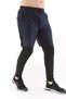 Men's Running Quick Dry Micropoly Turf Training Fitness Long Tights Outdoor Shorts - 2