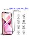 واقي شاشة متوافق مع iPhone 13 و13 Pro و14 و16E، عالي الدقة، تغطية كاملة 5D، حماية كاملة، زجاج مقسّى من الياقوت - 3
