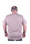 Large Size Men's Printed T-Shirt Lion 23138 Earth - 2
