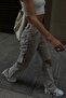 Smoked Ripped Detailed Straight Fit Jean Mg1317 - 4