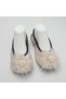 Cream Colored Hedgehog Stone Home Ballerinas and Booties - 5