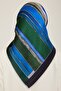 Silk Scarf Twill 2022-2023 Autumn Winter-green Blue Black - 4