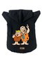 Hooded Fleece Sweatshirt Dog And Cat Outfit & Dress - Black Barney & Fred - Size M
