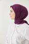 Women's Hijab Bamboo Scarf*eggplant Purple - 7