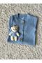3-6-9 Months Baby Rompers with Hat Accessories and Teddy Bear Detail - 3