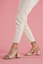 Dubbo Nude Bow-Embellished Heeled Sandals - 5