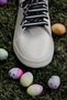 Pair of Black and White Colored Sports Shoe Laces