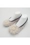 Cream Colored Hedgehog Stone Home Ballerinas and Booties - 2