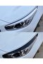 لمسة نهائية سوداء لامعة للحواجب الأمامية لسيارة Kia Ceed 2012-2016 - 2