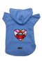 Hooded Fleece Sweatshirt Dog And Cat Outfit & Dress - Blue Among Us - Size S
