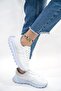 Men's Women's Casual White Sports Shoes Sneaker - 3