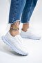 Men's Women's Casual White Sports Shoes Sneaker - 7