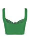 Green Zipper Detailed Blouse TPRSS22BZ0108 - 8