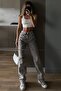 Smoked Ripped Detailed Straight Fit Jean Mg1317 - 3