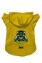 Yellow Astronaut Frankenstein Print Hooded Fleece Sweatshirt - Dog and Cat Outfit (Size m)
