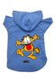 Hooded Fleece Sweatshirt Dog and Cat Outfit & Dress - Blue New Garfield - Size XL
