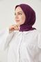 Women's Hijab Bamboo Scarf*eggplant Purple - 8