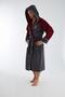 Speedway Embroidery Triga Curl Bamboo Cotton Men's Bathrobe - 3