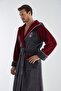 Speedway Embroidery Triga Curl Bamboo Cotton Men's Bathrobe - 5