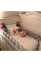 Mesh Protection 60x120 360 Cm 3-Piece Mesh Protection Side Protection Crib Protection Edge Protection Mattress Protector