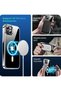 Transparent Case with Magsafe Feature + Magsafe Card Holder Compatible with iPhone X - 7