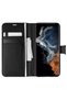 Samsung Galaxy S23 Ultra Case Cover with Stand Card Holder Protection Black - 6