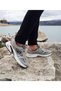 Athens Grey-Orange Memory Orthopedic Lightweight Sports Shoes - 3