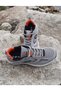 Athens Grey-Orange Memory Orthopedic Lightweight Sports Shoes - 7
