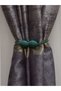 Magnetic Curtain Collector Accessory Emerald Green