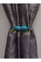 Magnetic Curtain Collector Accessory Petrol Blue