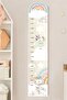 Rabbit Rainbow Kids Room Height Measurement Sticker