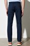 Men's Texas Slim Fit Slim Fit Regular Waist Navy Blue Stretchy Trousers - 5