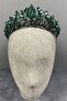 Green Denver Full Stone Henna and Bridal Crown – Special Design, Accessory, Quality Production, Eye-Catching Style - 7