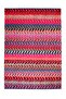Mira 1197 Fuchsia Red Multicolor Geometric Patterned Printed Colorful Carpet