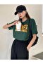 Women's Shimmer Printed Oversize T-shirt - 3