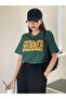 Women's Shimmer Printed Oversize T-shirt - 4