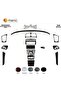 Meriç ®   For Mercedes Clk Convertible Front Glove Box Trim Carbon 14 Piece 1999-2003 - 2