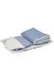 100% Cotton Blue Star Fabric Baby Diaper Cushion and Crib Bedding Set - 4