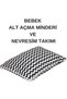 Black Zigzag 100% Cotton Baby Duvet Cover and Cushion Set