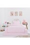 Rennes Special Design Duvet Cover Set Double Pink - 2