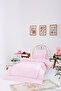 Rennes Special Design Duvet Cover Set Double Pink - 3