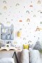 Colorful Rainbows Kids Room Wall Sticker