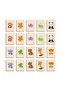 Wooden Puzzle Intelligence Cards Matching Game Memory Card Puzzle (Cute Wild Animals) - 2