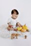Baby Boy Girl Brown Stripe Bodysuit - 2