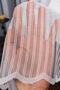 Plain Length Striped Knitted Tulle Curtain, 250x250cm, 1/3 Tight Pleat, 13esse04281 - 6