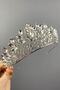 Silver Denver Full Stone Henna and Bridal Crown – Special Design, Accessory, Quality Production, Eye-Catching Style - 2